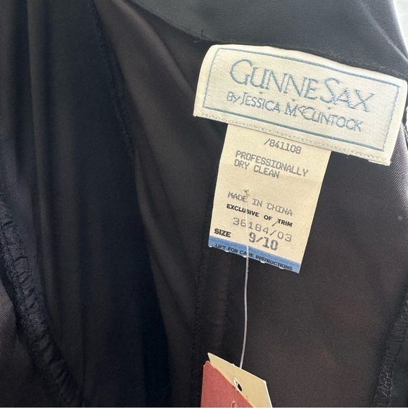 Vintage 80s Gunne Sax Polka Dot Hi-Low Dress Size: 9/10 NWT - Picture 6 of 13